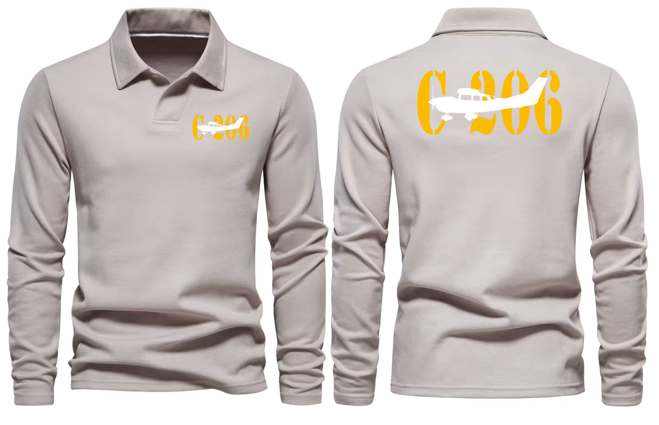 CESSNA 206  LONG SLEEVE  POLO
