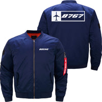 Thumbnail for Boeing 767 Ma-1 Bomber Jacket Flight Jacket Aviator Jacket THE AV8R