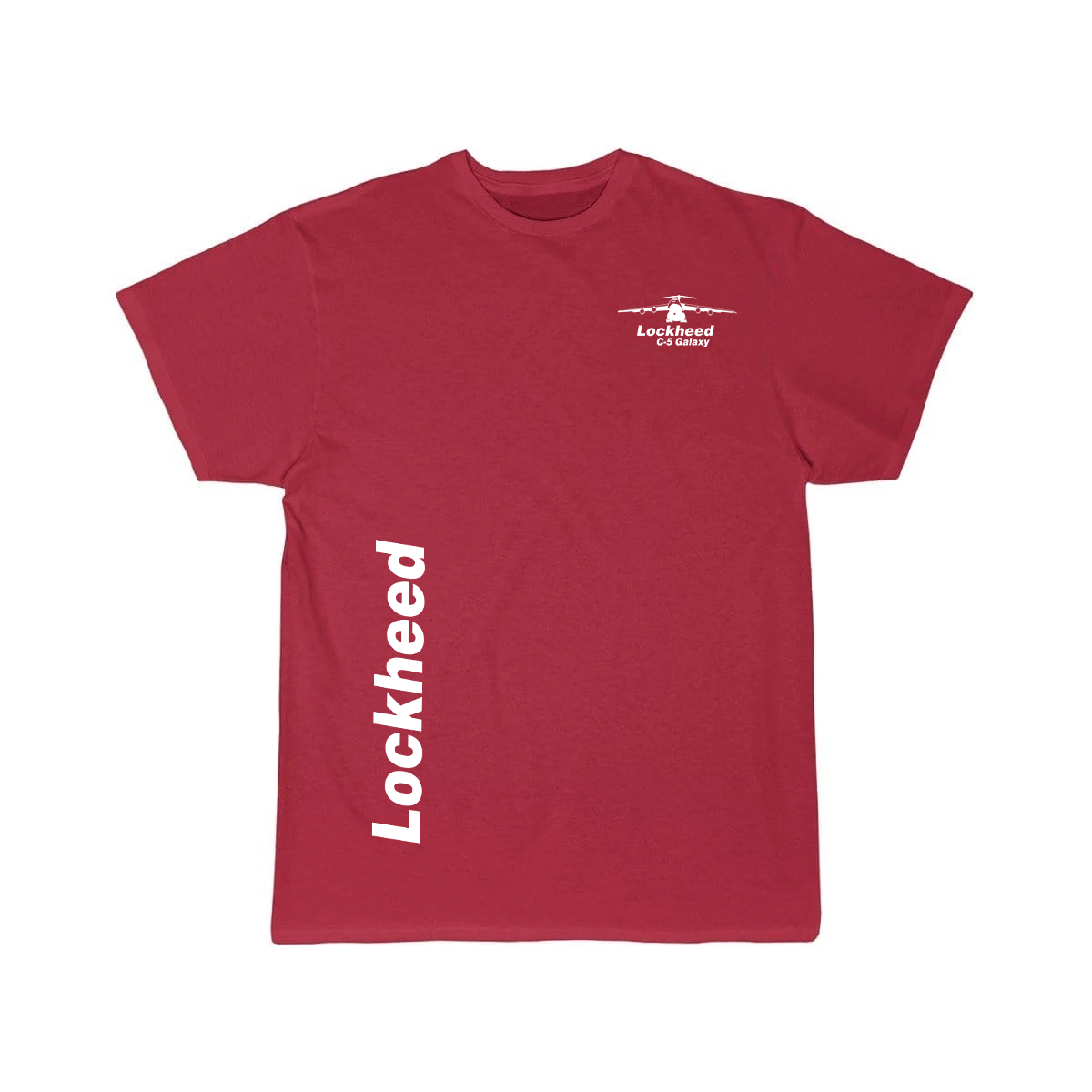 LOCKHEED C5 GALAXY DESIGNED T SHIRT THE AV8R