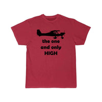 Thumbnail for the one and only high is to fly T SHIRT THE AV8R