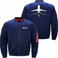 Thumbnail for Boeing 747 RUNWAY Ma-1 Bomber Jacket Flight Jacket Aviator Jacket THE AV8R