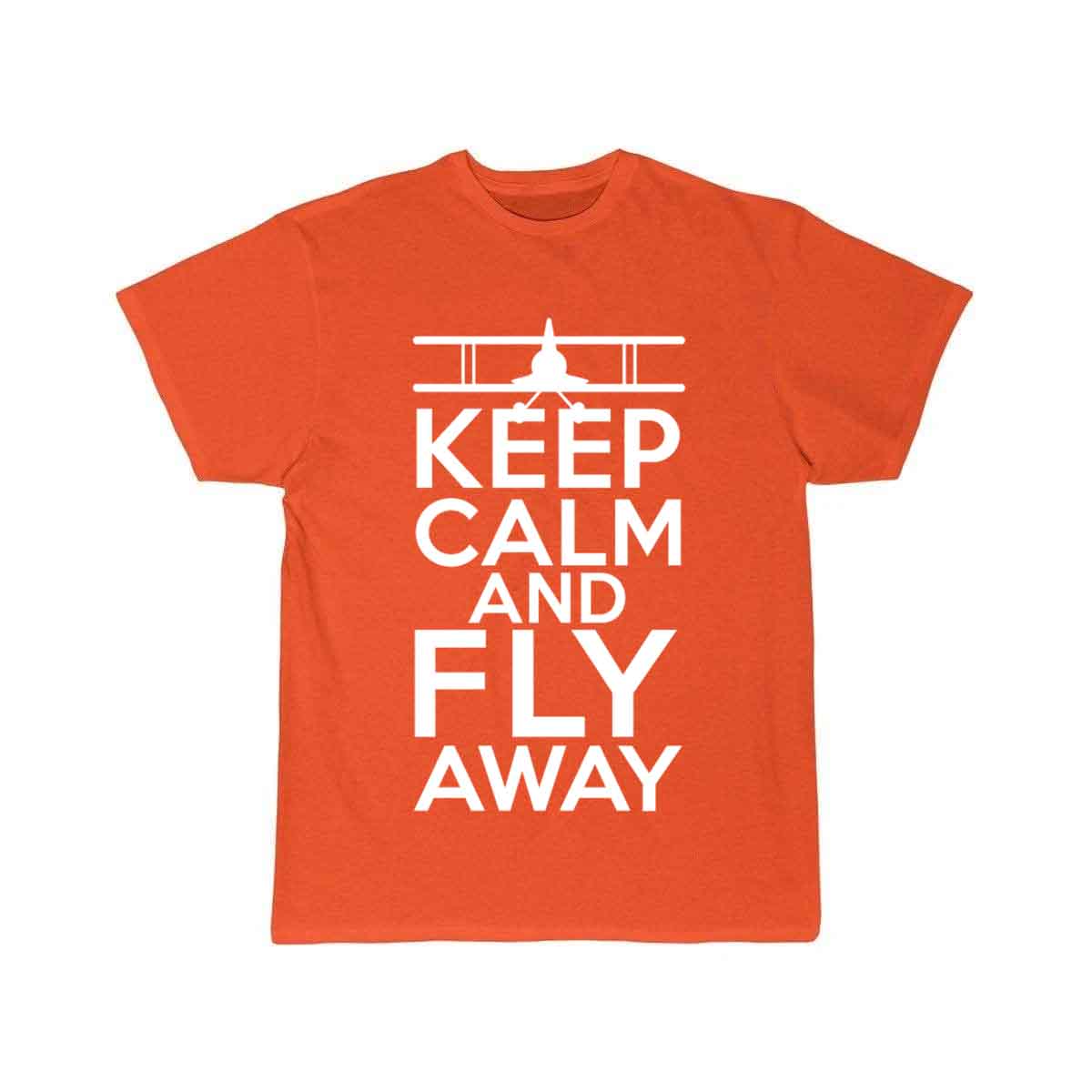 keep calm and fly away T SHIRT THE AV8R