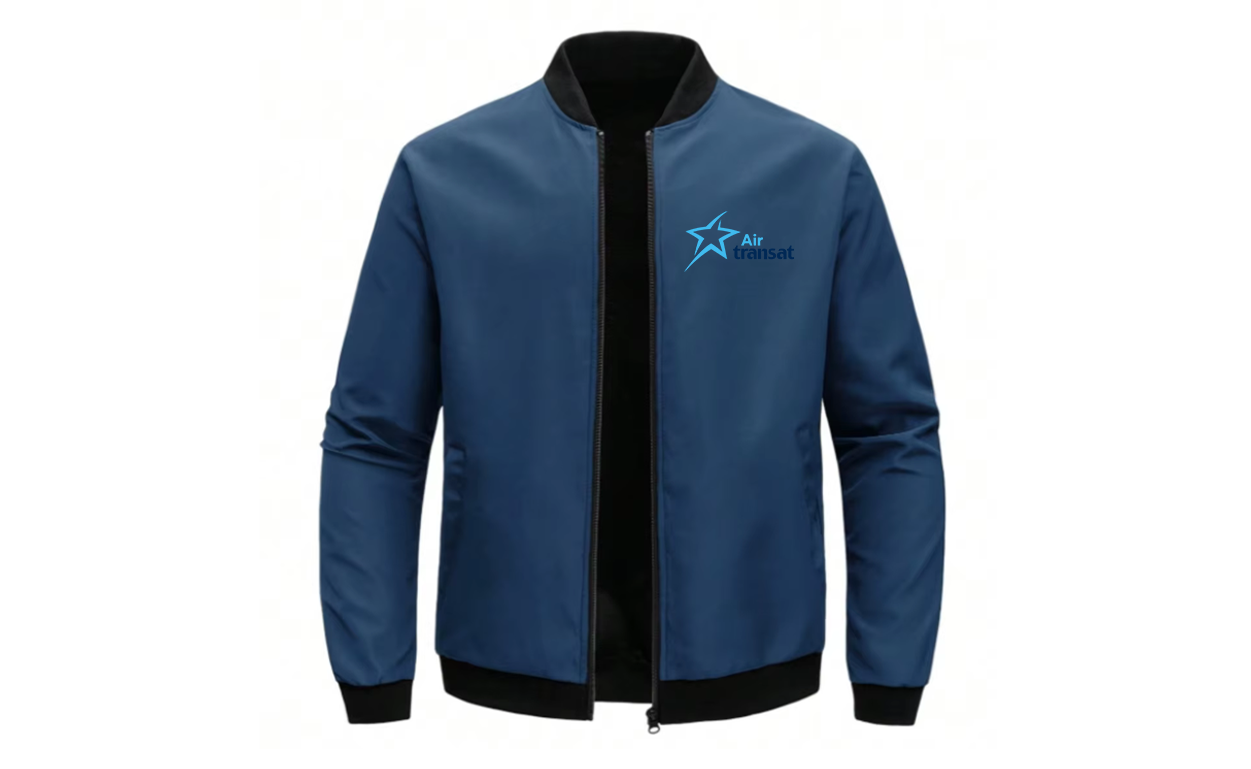 TRANSAT AIR  LOOSE SOLID COLOR JACKET