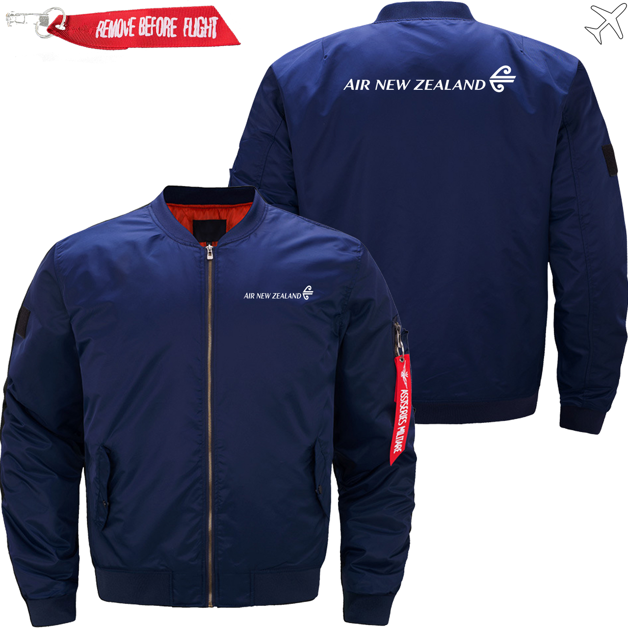 NEW ZEALAND AIRLINES MA1 JACKET THE AV8R