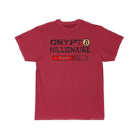 Thumbnail for Crypto Millionaire in progress T-SHIRT THE AV8R