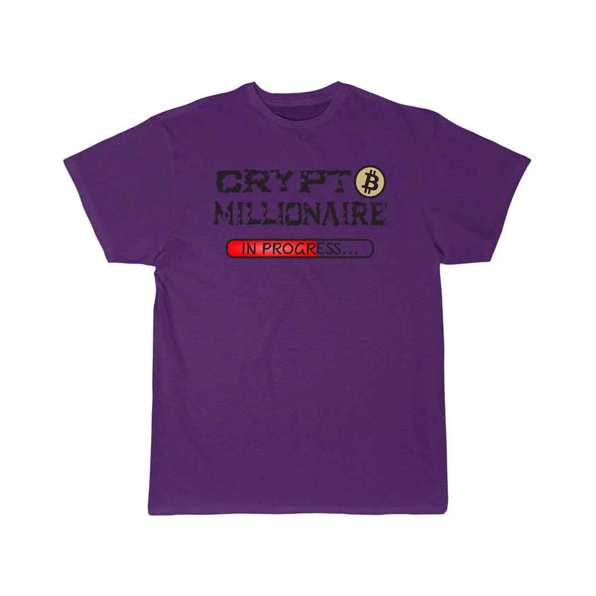 Crypto Millionaire in progress T-SHIRT THE AV8R