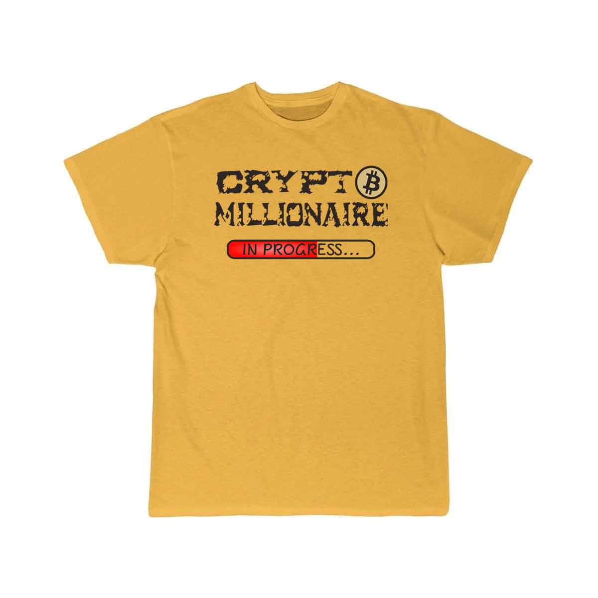 Crypto Millionaire in progress T-SHIRT THE AV8R