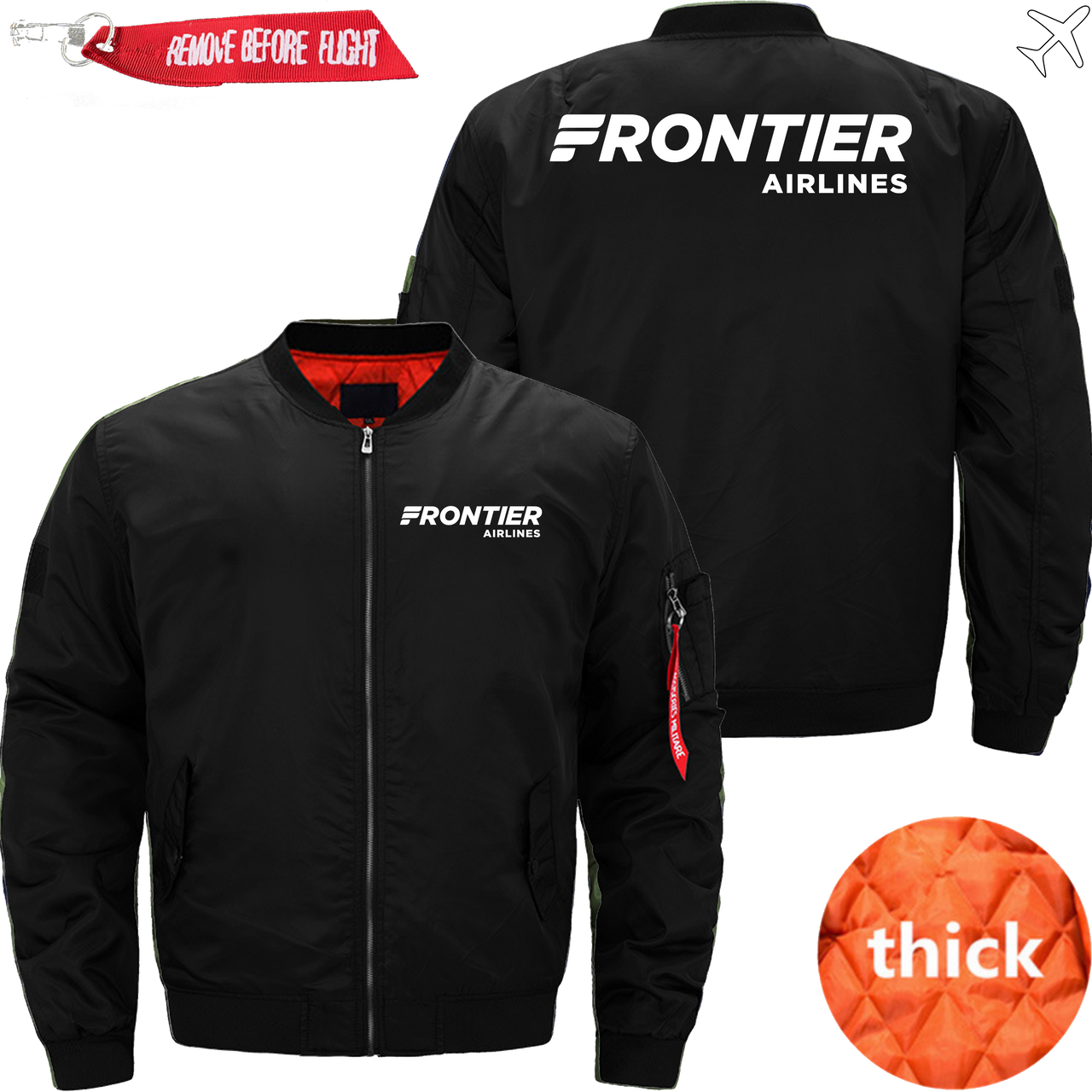 FRONTIER AIRLINE JACKET