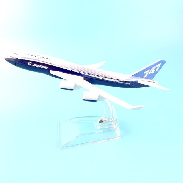 16CM ORIGINAL MODEL BOEING 747 BOEING 747 - 400 AIRLINES PLANE MODEL ALLOY METAL DIECAST MODEL AIRPLANE AIRCRAFT AIRWAYS GIFT KIDS TOY - PILOTSX