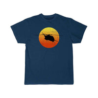 Thumbnail for CH53 Super Stallion Silhouette Sunset Helicopterch T-SHIRT THE AV8R