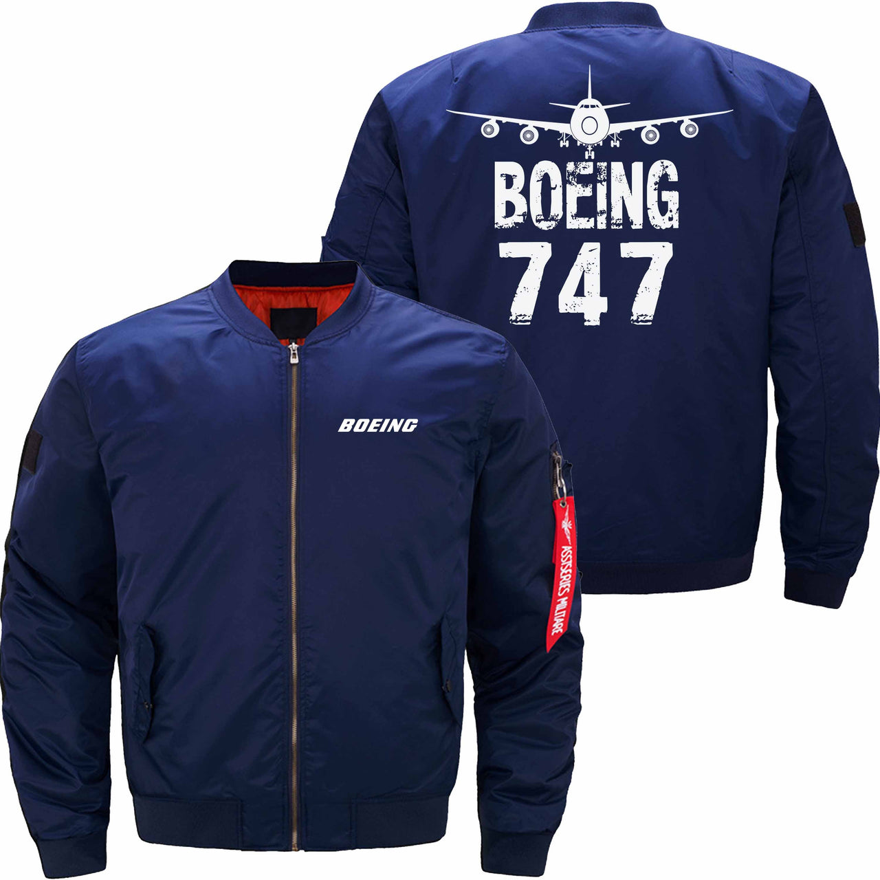 Boeing 747 Ma-1 Bomber Jacket Flight Jacket Aviator Jacket THE AV8R