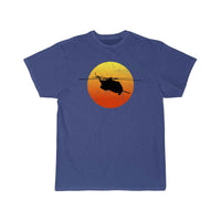 Thumbnail for CH53 Super Stallion Silhouette Sunset Helicopterch T-SHIRT THE AV8R
