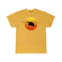 Thumbnail for CH53 Super Stallion Silhouette Sunset Helicopterch T-SHIRT THE AV8R