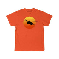 Thumbnail for CH53 Super Stallion Silhouette Sunset Helicopterch T-SHIRT THE AV8R