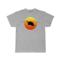 Thumbnail for CH53 Super Stallion Silhouette Sunset Helicopterch T-SHIRT THE AV8R