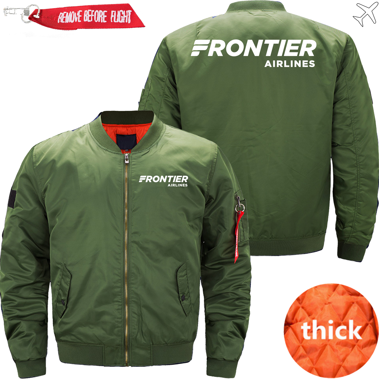 FRONTIER AIRLINE JACKET