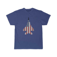 Thumbnail for F-15 Eagle Fighter Jet Plane American Flag Gift T Shirt THE AV8R