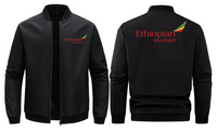 Thumbnail for ETHIOPIAN  AIR LOOSE SOLID COLOR JACKET