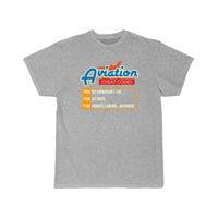 Thumbnail for Aviation Cheat Codes print Airplane Pilot ATC T-SHIRT THE AV8R