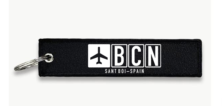 BCN AIRPORT KEY CHAIN