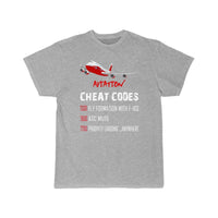 Thumbnail for Aviation Cheat Codes 7500 7600 7700 T-SHIRT THE AV8R