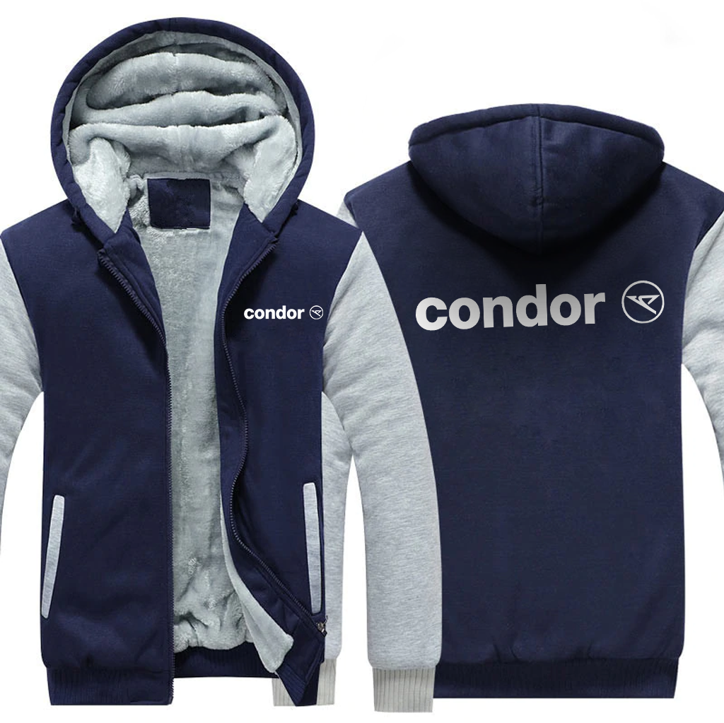 CONDOR AIRLINES JACKETS FLEECE SWEATSHIRT