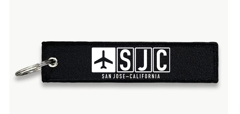 SJC AIRPORT KEY CHAIN