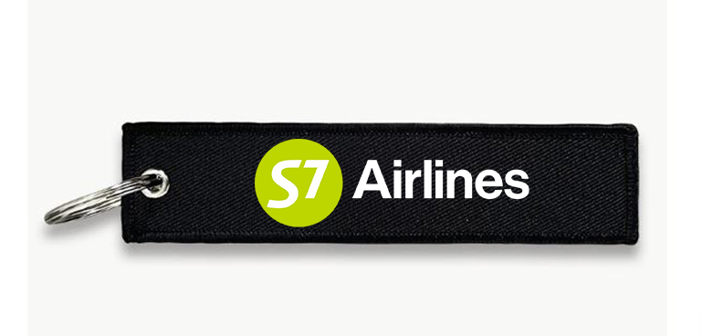 S7 AIRWAYS AIRLINES KEY CHAIN