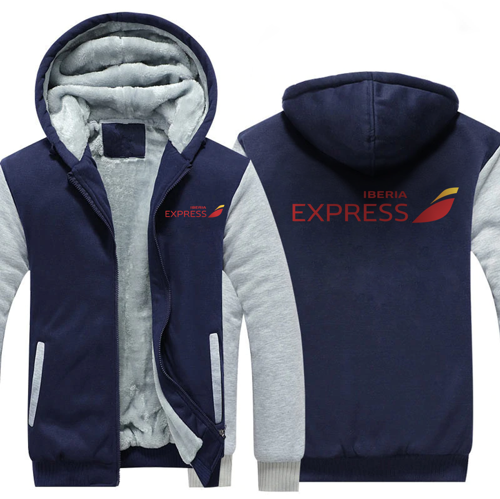 IBERIA  EXPRESS AIRLINES  JACKETS FLEECE SWEATSHIRT