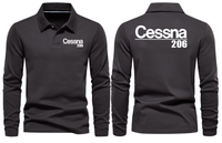 Thumbnail for CESSNA 206 LONG SLEEVE  POLO