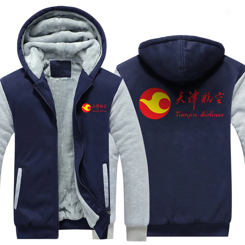 TIANJIN AIRLINES  JACKETS FLEECE SWEATSHIRT