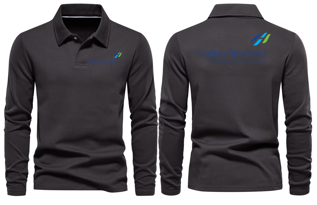 STANDFELD AIRPORT LONG SLEEVE  POLO