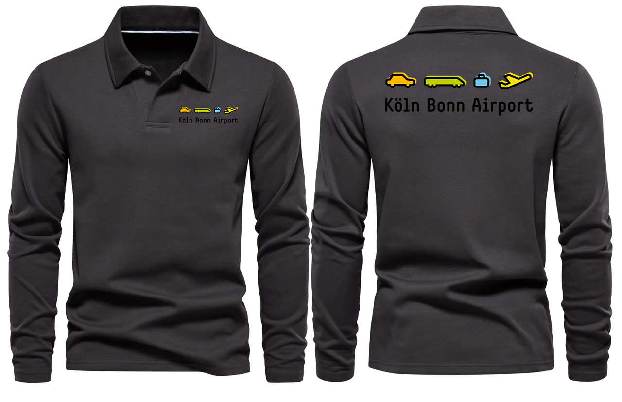 KOLN AIRPORT LONG SLEEVE  POLO