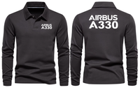 Thumbnail for AIRBUS 330 LONG SLEEVE  POLO