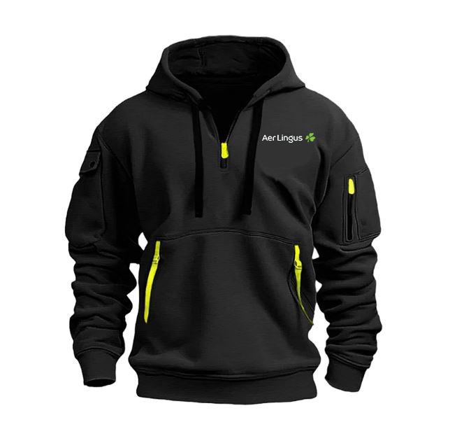 LINGUS AIRLINE HOODED JACKET PULLOVER