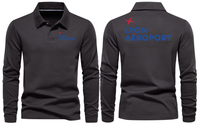 Thumbnail for LYON AIRPORT LONG SLEEVE  POLO
