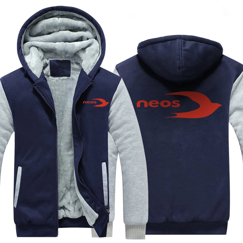 NEOS AIRLINES  JACKETS FLEECE SWEATSHIRT