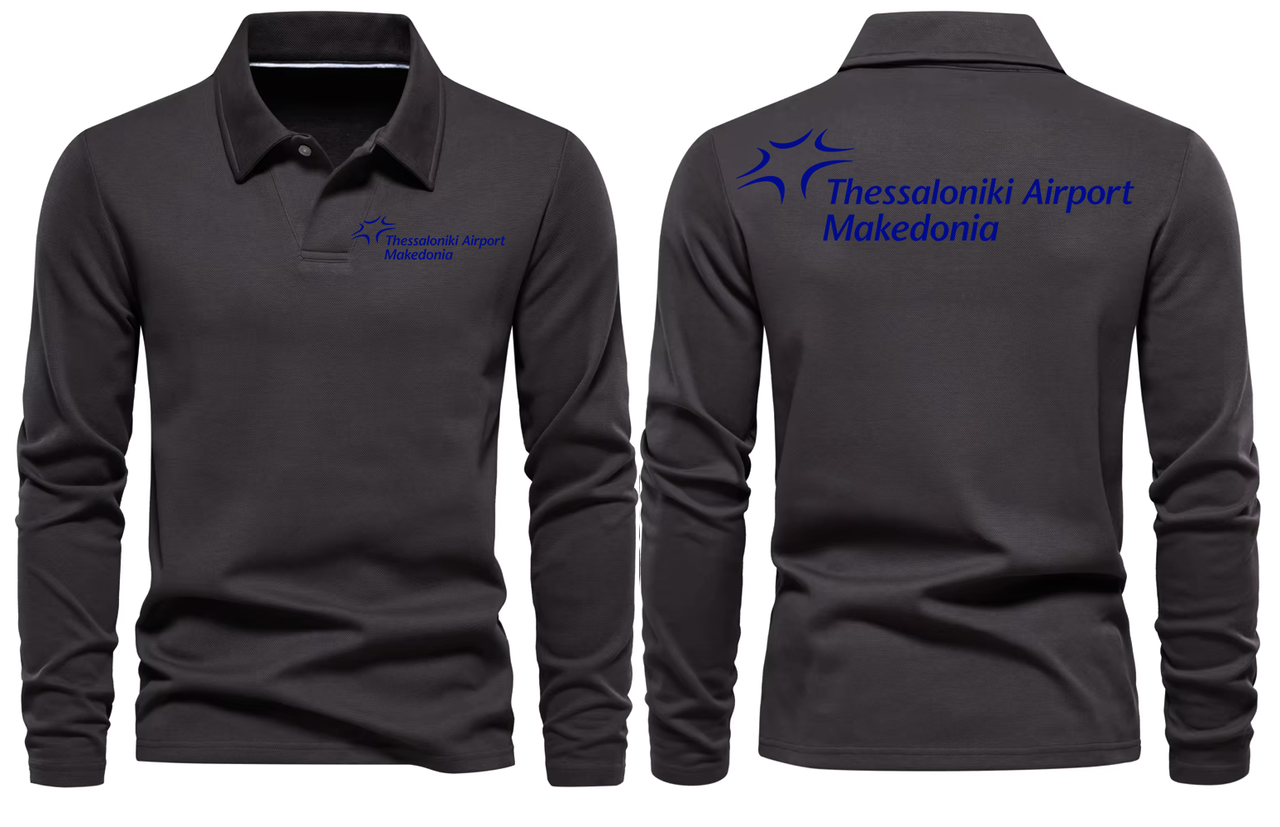 MAKEDINA AIRPORT LONG SLEEVE  POLO