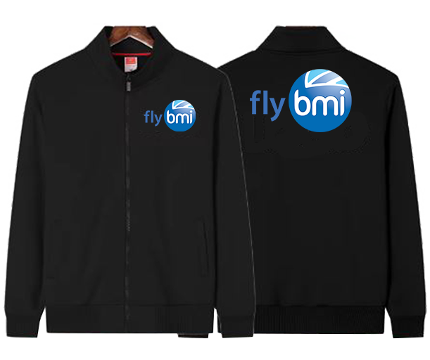 FLY BMI AIRLINES FLEECE JACKET