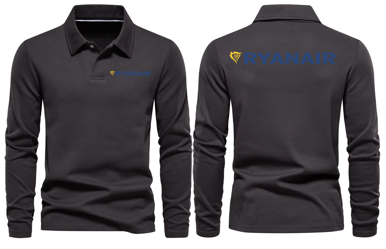 RYAN AIR LONG SLEEVE  POLO