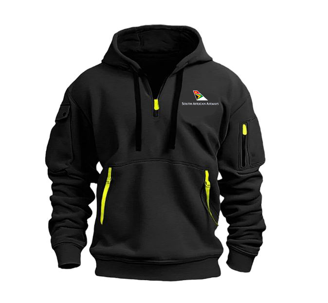 SOUTH AFRICA AIRWAYS AIRLINE HOODED JACKET PULLOVER