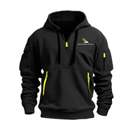 Thumbnail for SOUTH AFRICA AIRWAYS AIRLINE HOODED JACKET PULLOVER
