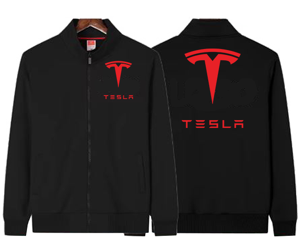 TESLA AUTOMOBILE FLEECE JACKET