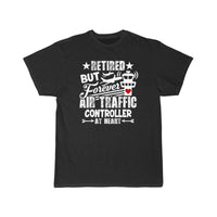Thumbnail for Tetired btt Forever Air Traffic Controller T-SHIRT THE AV8R