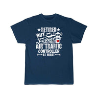 Thumbnail for Tetired btt Forever Air Traffic Controller T-SHIRT THE AV8R