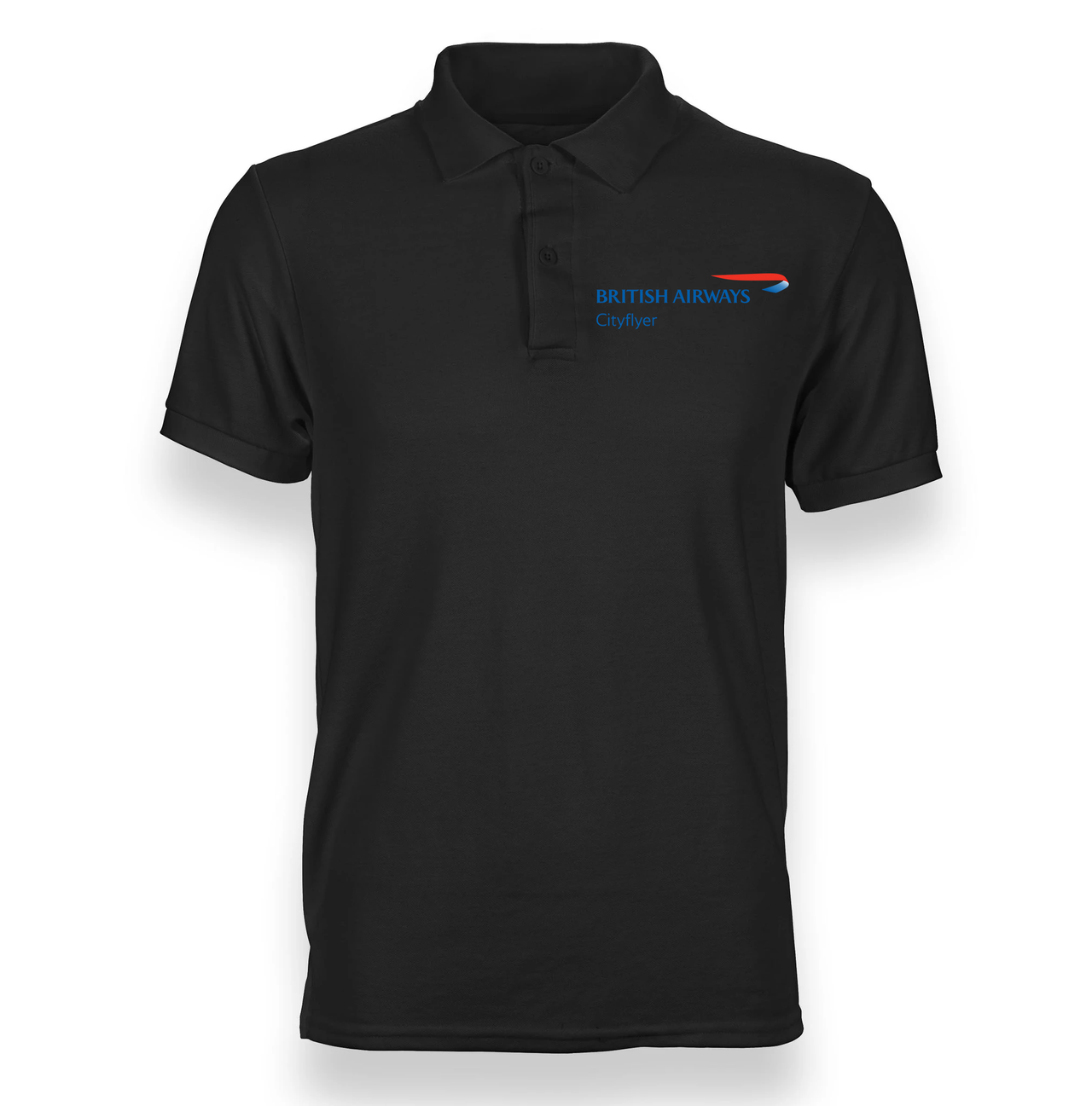 BRITISH CITYFLYER  AIRLINES POLO T-SHIRT