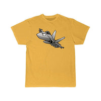 Thumbnail for Military Fighter Attack Jet Airplane Cartoon T Shirt THE AV8R