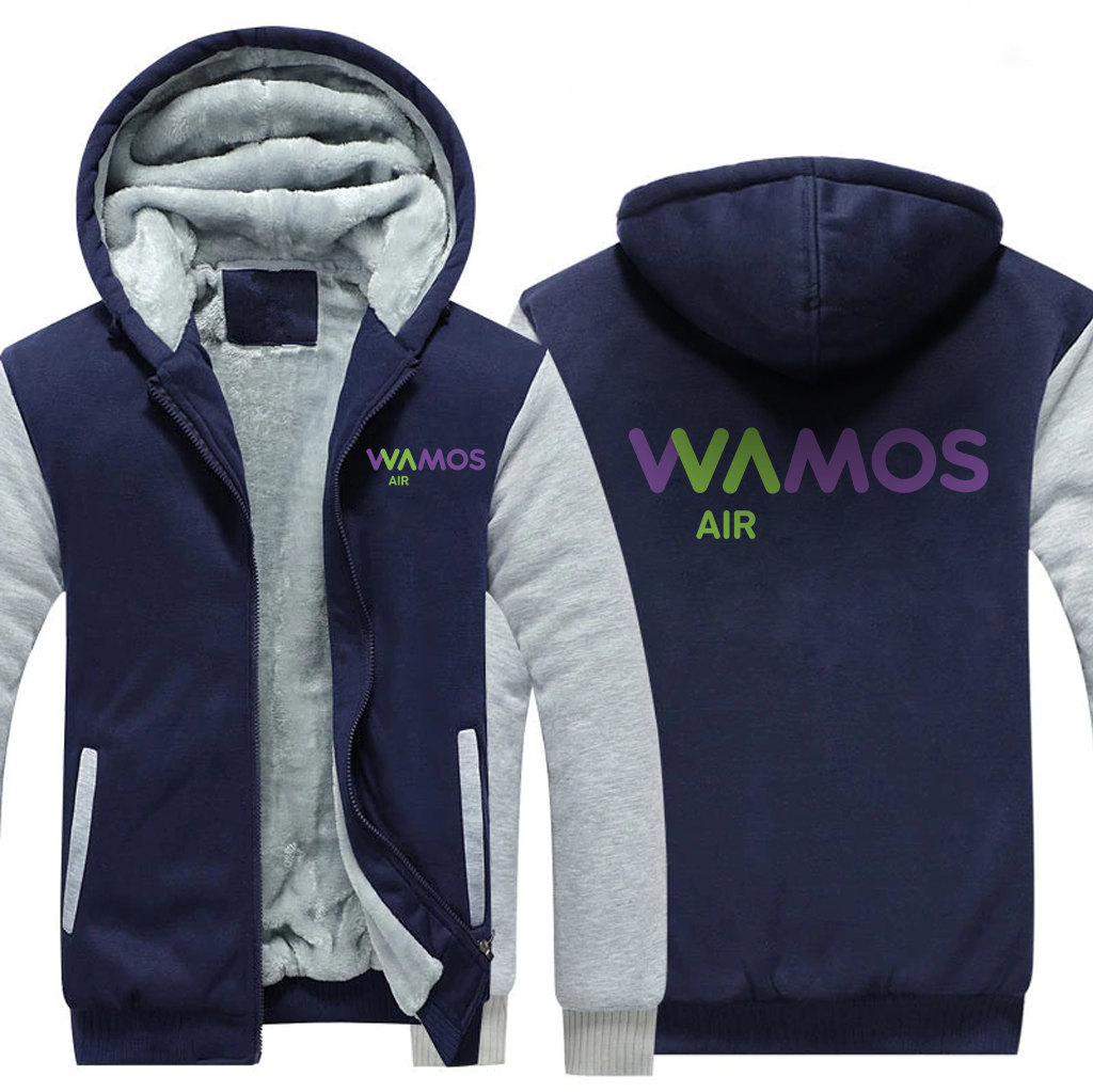 WAMOS AIR AIRLINES  JACKETS FLEECE SWEATSHIRT