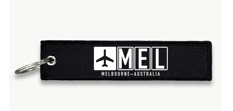 MEL AIRPORT KEY CHAIN