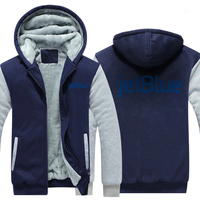 Thumbnail for JET BLUE AIRLINES JACKETS FLEECE SWEATSHIRT 2